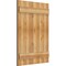 Ekena Millwork Joined Board-n-Batten Shutters, Rough Sawn Western Red Cedar, 26 7/8W x 37H, PR RBJ06S26X037RWR - alternate 2